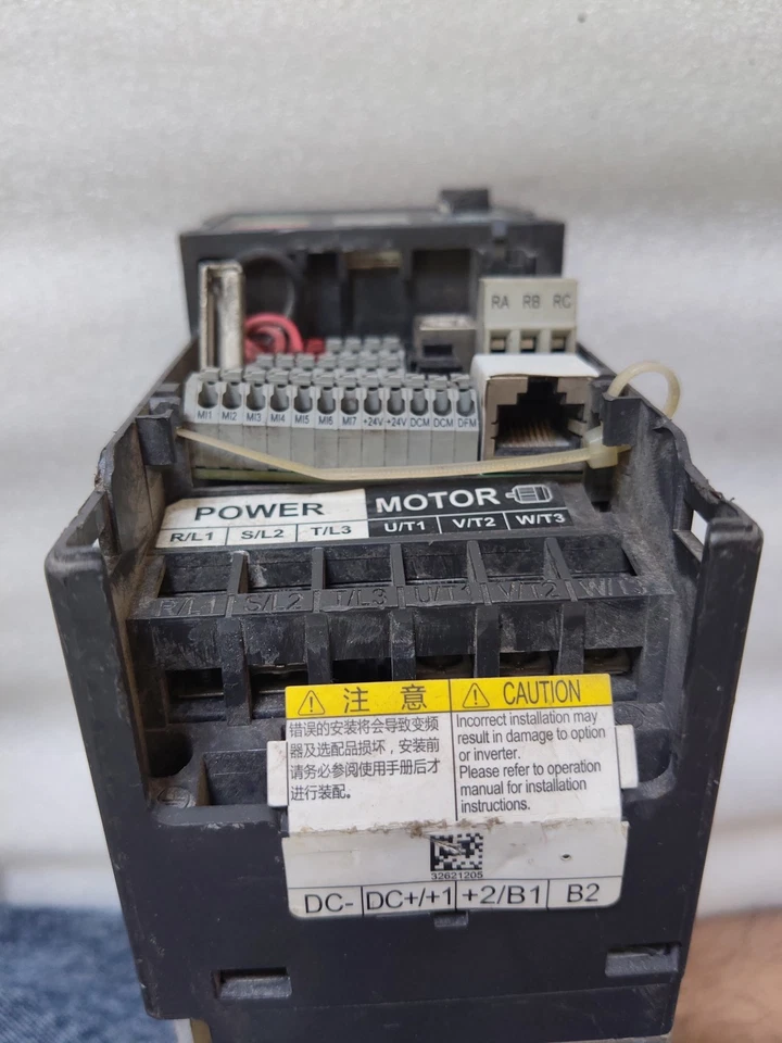 DELTA ELECTRONICS VFD4A8MS21ANSAA VFD DRIVE TESTED OK